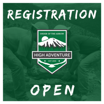 OA High Adventure Registration is Open for 2024